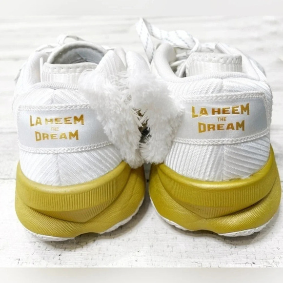 Adidas Dame 8 Laheem The Dream Basketball Shoe GY1755 Mens Size 6.5 Authentic - Picture 3 of 9